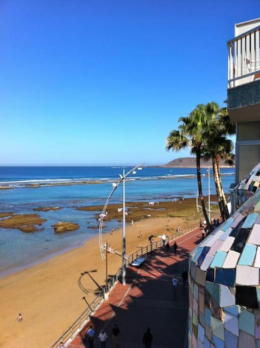 Sunrise-Sunset Amazing Seaviews Las Canteras Beach Apartamento Las Palmas de Gran Canárias Exterior foto